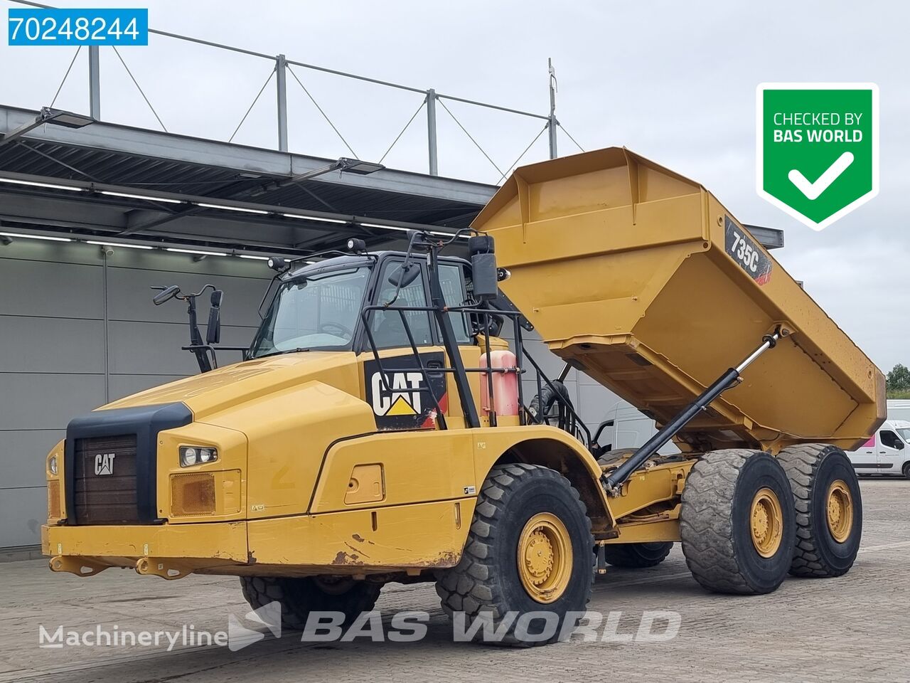 dumper articolato Caterpillar 735 C DEALER MACHINE