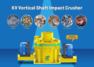 macchina per la produzione di sabbia Kinglink KV85 Vertical Shaft Impact (VSI) Crusher nuova