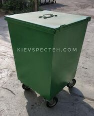 cassonetto per rifiuti Контейнер для мусора 750 л с крышкой и колесами Бак для сміття nuovo