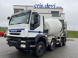 autobetoniera Stetter  su telaio IVECO 340T41 Trakker 8x4 Stetter 9 cbm