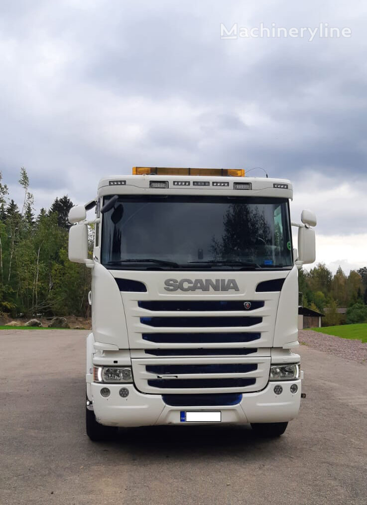 autobetoniera Liebherr  su telaio Scania G490 CB8x22HSA