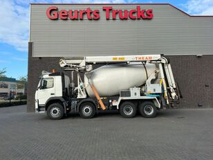 autobetoniera Volvo FM 410 8X4 + STETTER 9 M3 MIXER/MISCHER + THEAM 15 M TRANSPORTBA