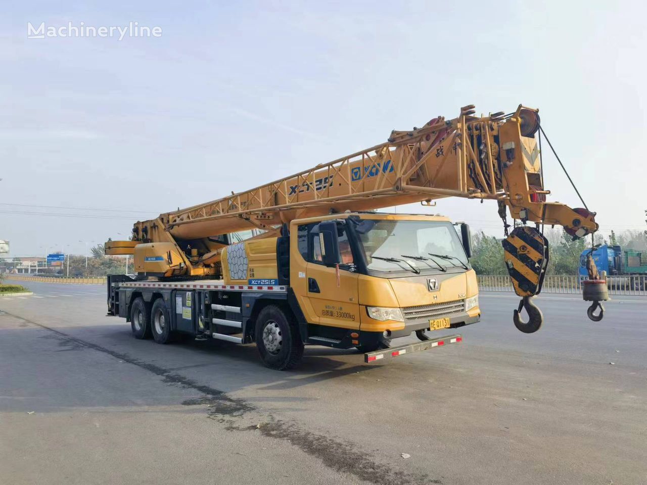 autogrù XCMG XCMG XCT25 25 ton used mobile truck crane mobile crane