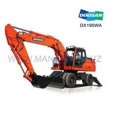 escavatore gommato Doosan DX190WA nuovo