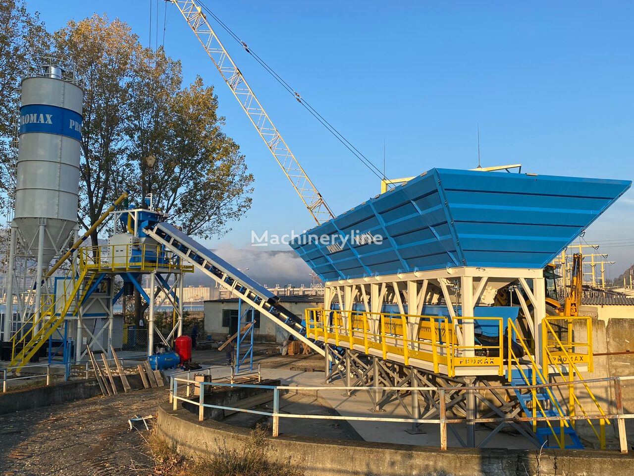 impianto di betonaggio Promax Compact Concrete Batching Plant C60-SNG-LINE (60m3/h) nuovo