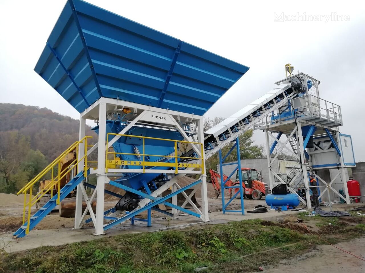impianto di betonaggio Promax Compact Concrete Batching Plant PROMAX C60 SNG PLUS (60m³/h) nuovo