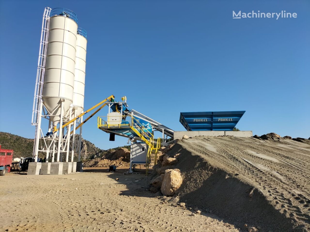 impianto di betonaggio Promax Mobile Concrete Batching Plant M60-SNG nuovo