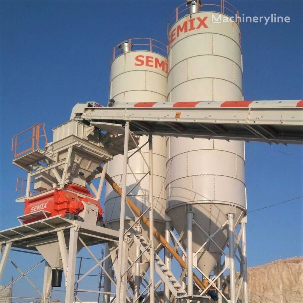 impianto di betonaggio Semix Stationary 130 STATIONARY CONCRETE BATCHING PLANTS 130m³/h nuovo
