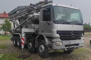 pompa per calcestruzzo Putzmeister 24  su telaio Mercedes-Benz Actros MP2 4141