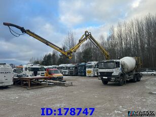 pompa per calcestruzzo Schwing 750  su telaio Mercedes-Benz Axor 2633 6x4