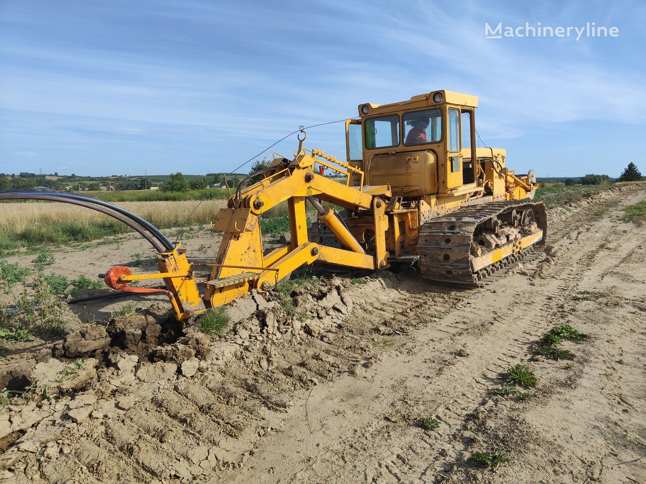 trencher CHTZ Pługoukładacz, Cable Plow, Kabelpflug