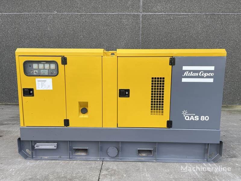 generatore diesel Atlas Copco QAS 80