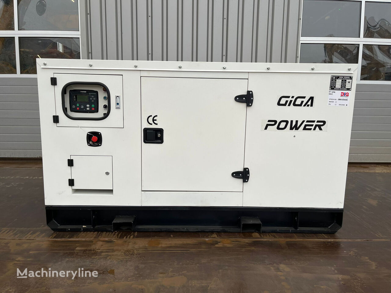 generatore diesel Giga Power 62.5 KVA silent generator set - LT-W50-GF nuovo