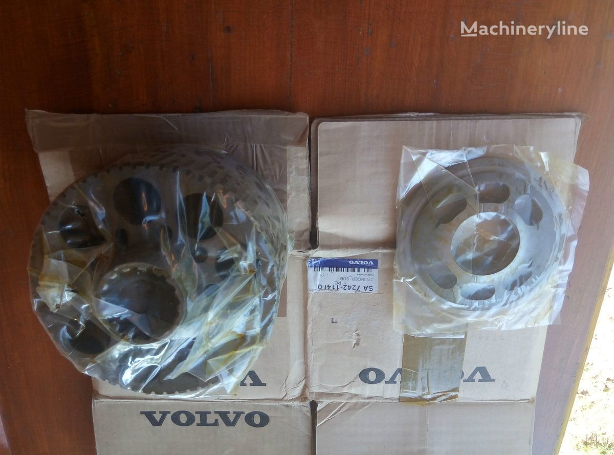 pompa idraulica Volvo KAWASAKI K3V180DT COVER (tsylindr + rotorna shaiba) SA7242-11460 per escavatore Volvo EC360BLC
