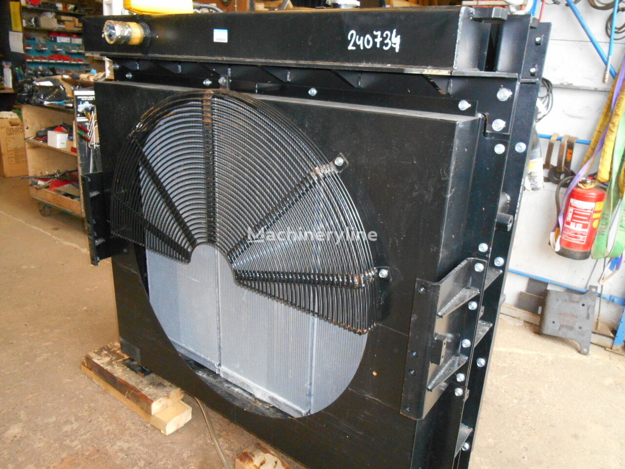 radiatore di raffreddamento motore Case T.Rad 1390-030-0000-A KUH10040 per escavatore Case CX800B